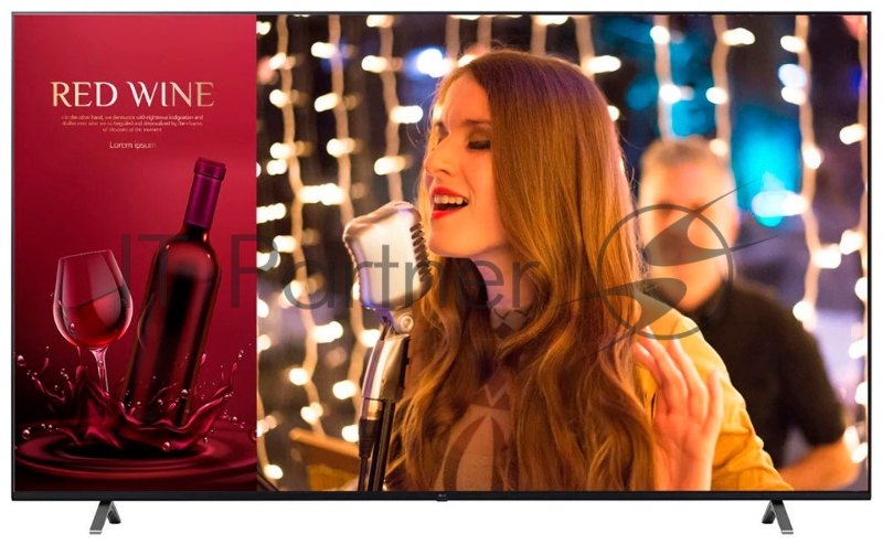 Телевизор LG 86 86UR640S LED UHD, 330nit, RS-232, IP-RF,WebOS, Group Manager, 16/7, Landscape only