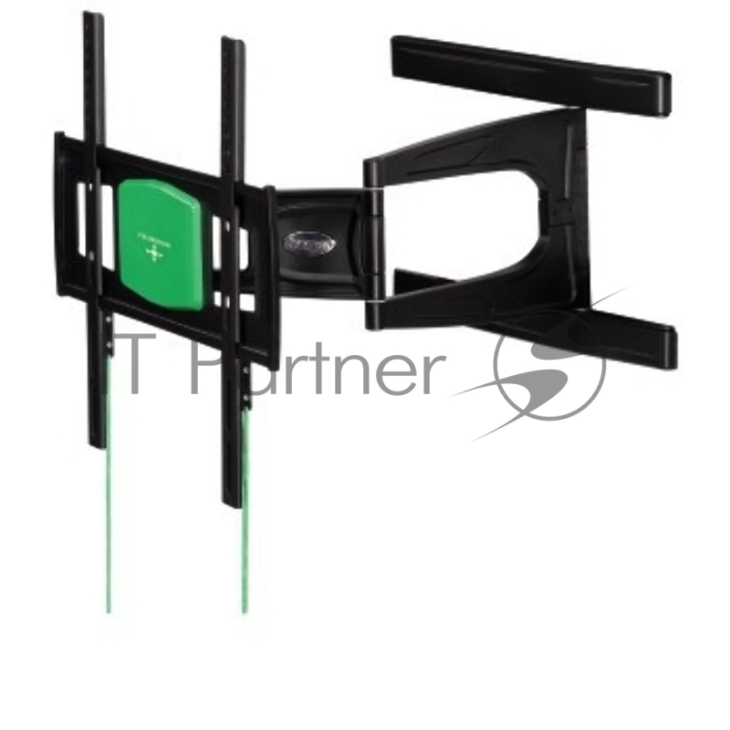 Кронштейн для телевизора Hama Ultraslim H-108749 черный 32-56 макс.25кг настенный поворот и наклон