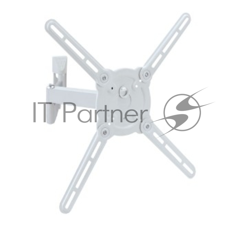 Кронштейн Kromax ATLANTIS-15 white (Наклонно-поворотный для LED TV 22-65, 4 ст. свободы, VESA 75/100/200X100/200X200/300x300