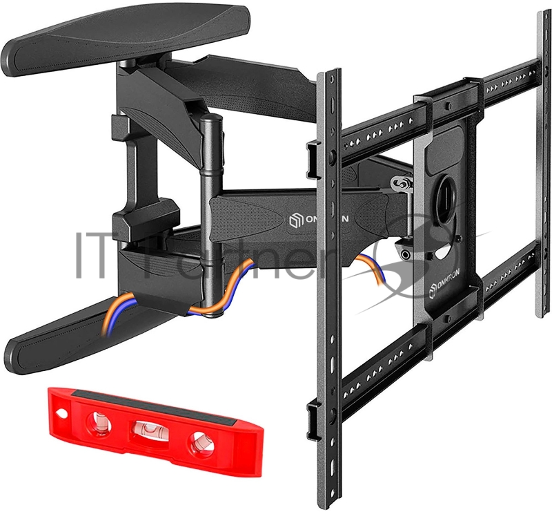 Кронштейн ONKRON M6L для телевизора 40-75 наклонно-поворотный, черный
