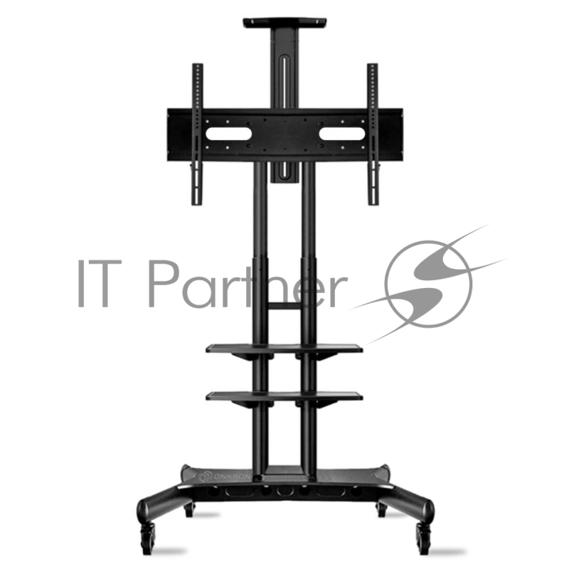 Стойка для телевизора с кронштейном ONKRON TS1881 50-86, мобильная, чёрная