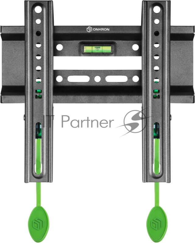 Кронштейн ONKRON FM1 для телевизора 17-43 фиксированный, чёрный FM1