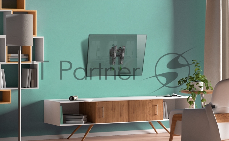 Кронштейн ONKRON TM1 для телевизора 17-43 наклонный, чёрный