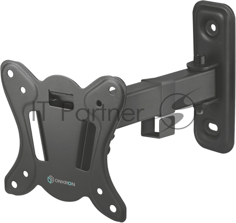 Кронштейн ONKRON R2 для телевизора 10-32 наклонно-поворотный, чёрный