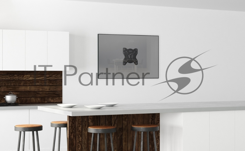 Кронштейн ONKRON M1S для телевизора 17-43 фиксированный, чёрный