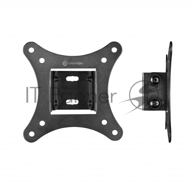 Кронштейн ONKRON RT1 для телевизора 10-32 наклонный, чёрный