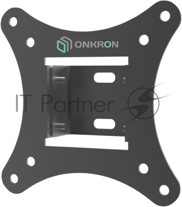 Кронштейн ONKRON RT1 для телевизора 10-32 наклонный, чёрный