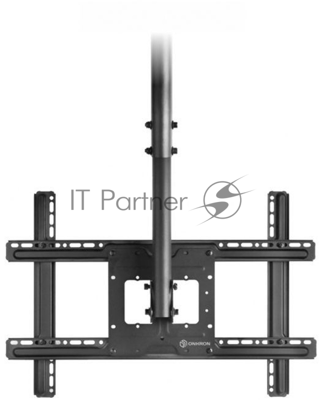 Потолочный кронштейн ONKRON N2L для телевизора 32-80 потолочный телескопический, чёрный