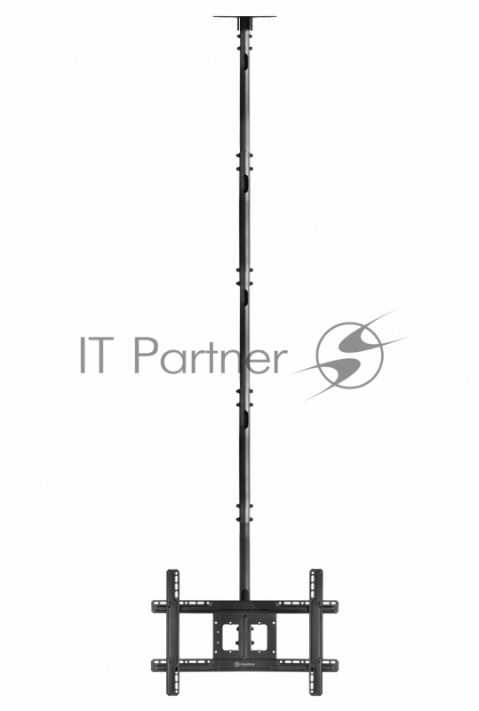 Потолочный кронштейн ONKRON N2L для телевизора 32-80 потолочный телескопический, чёрный