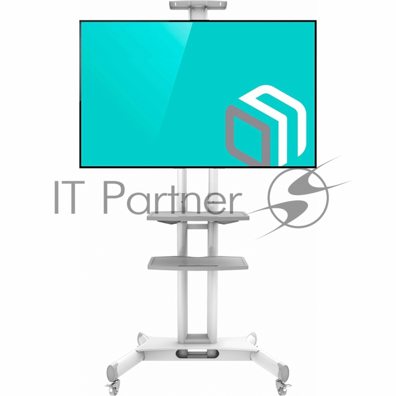 Стойка для телевизора с кронштейном ONKRON TS1552 40-70, мобильная, белая