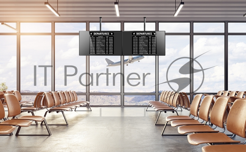 Потолочный кронштейн ONKRON N1L для телевизора 32-70 потолочный телескопический, чёрный