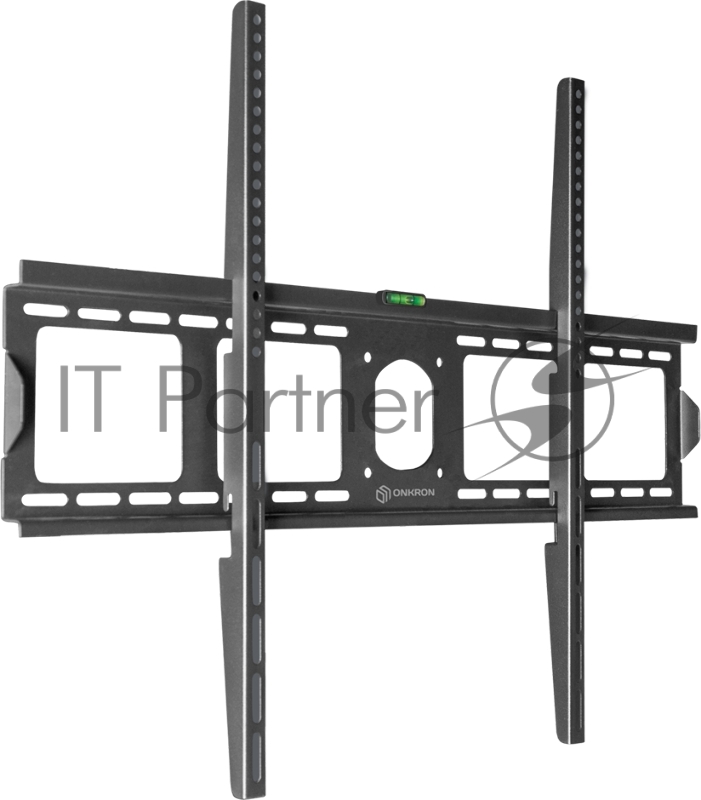Кронштейн ONKRON Кронштейн ONKRON/ 40-80 макс. 800*600, наклон 0º, поворот 0º, от стены 35мм, вес до 75кг, черный