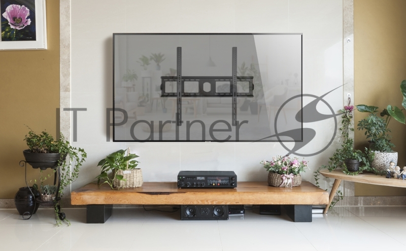 Кронштейн ONKRON Кронштейн ONKRON/ 40-80 макс. 800*600, наклон 0º, поворот 0º, от стены 35мм, вес до 75кг, черный