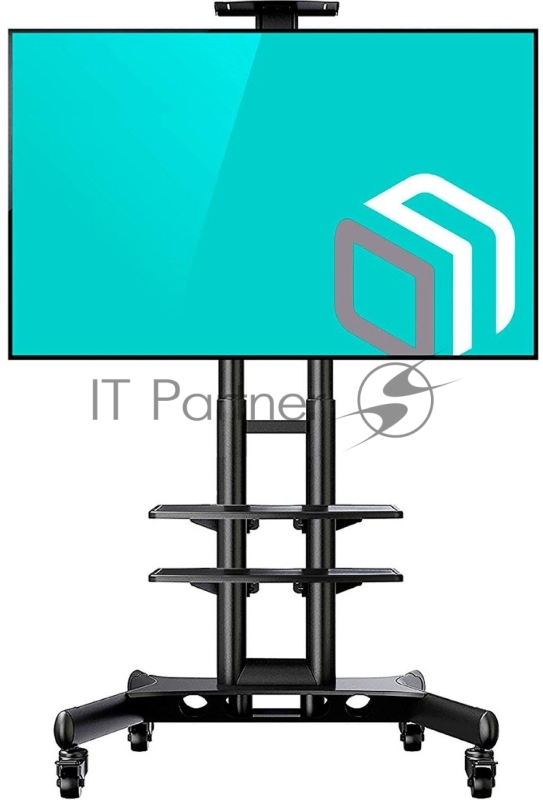 Стойка для телевизора с кронштейном ONKRON TS1552 40-70, мобильная, чёрная