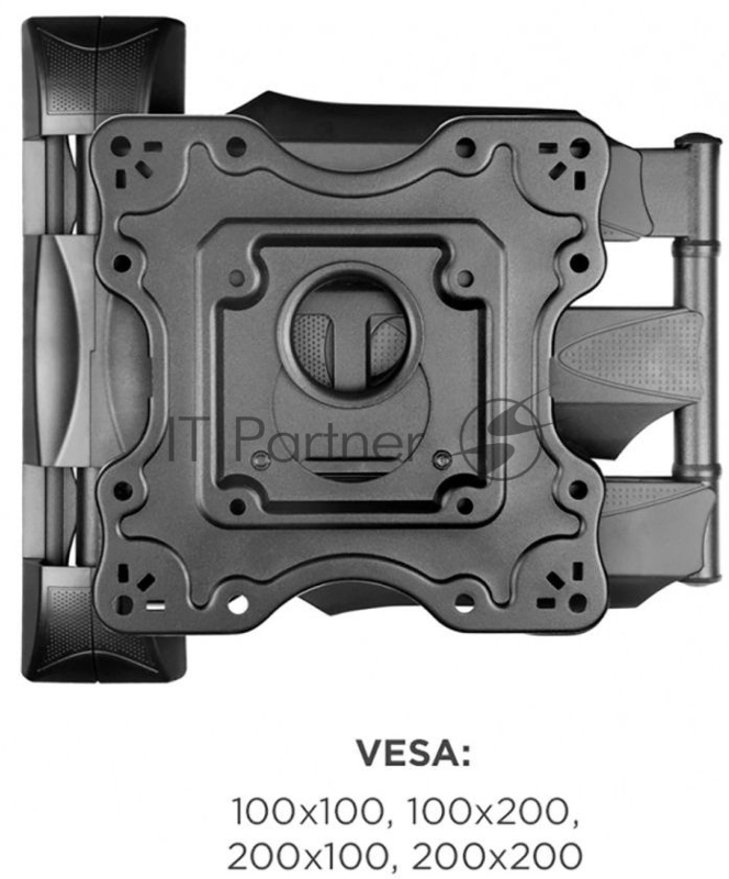 Кронштейн ONKRON NP28 для телевизора 17-43 наклонно-поворотный, черный