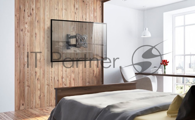 Кронштейн ONKRON NP28 для телевизора 17-43 наклонно-поворотный, черный