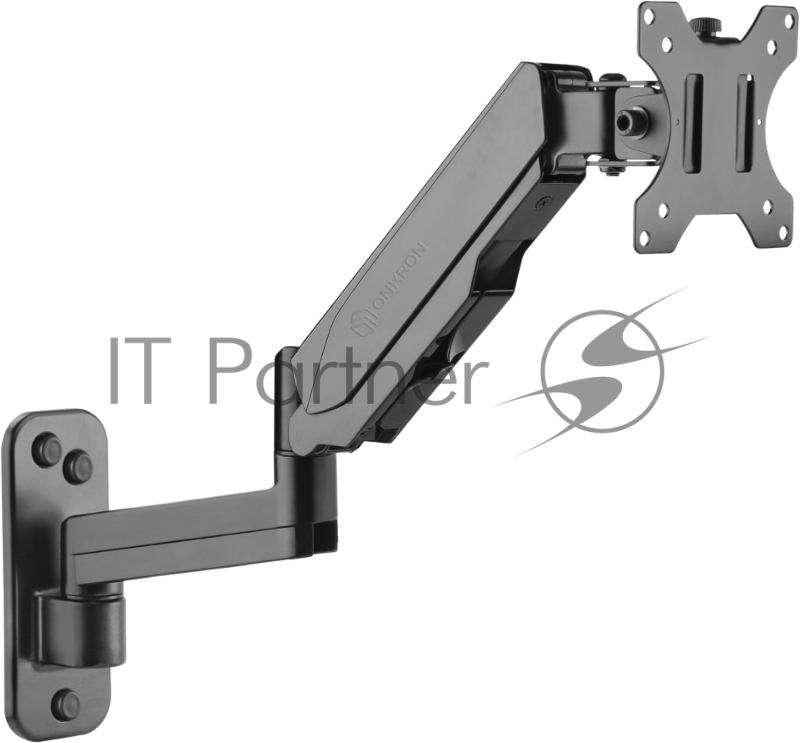 Кронштейн (держатель) ONKRON G150 для телевизора 13-34 дюймов настенный, черный