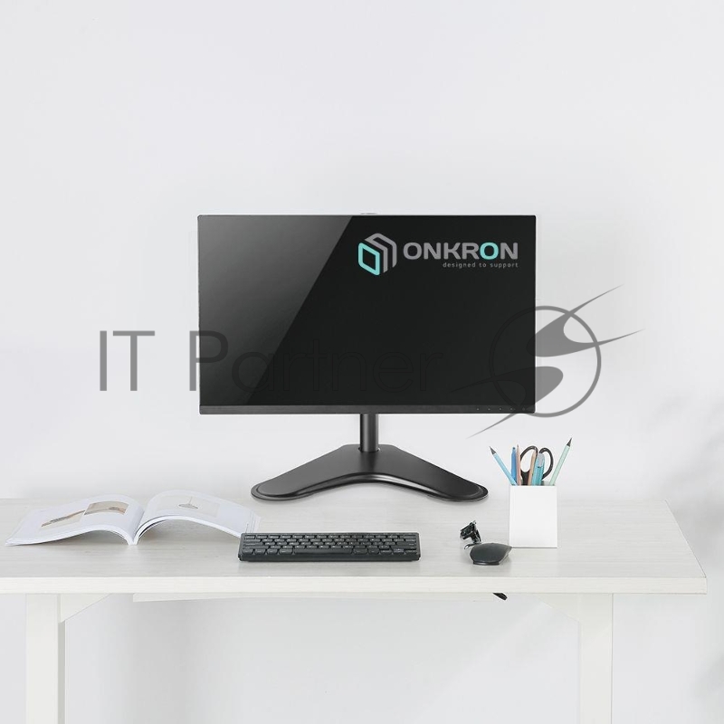 Кронштейн ONKRON D101FS для монитора 13-34 настольный, чёрный