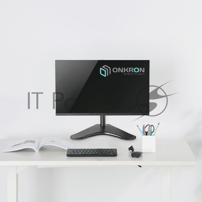 Кронштейн ONKRON D101FS для монитора 13-34 настольный, чёрный