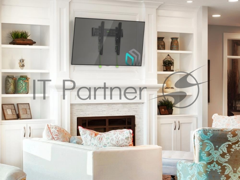 Кронштейн ONKRON SN14 для телевизора 32-65 наклонный, чёрный