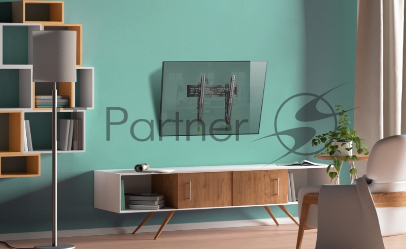 Кронштейн ONKRON SN14 для телевизора 32-65 наклонный, чёрный