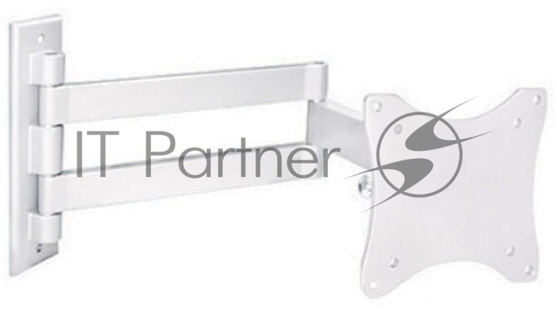 Кронштейн ARM Media LCD-7101 WHITE для LCD/LED ТВ 10-26, max 15 кг, настенный