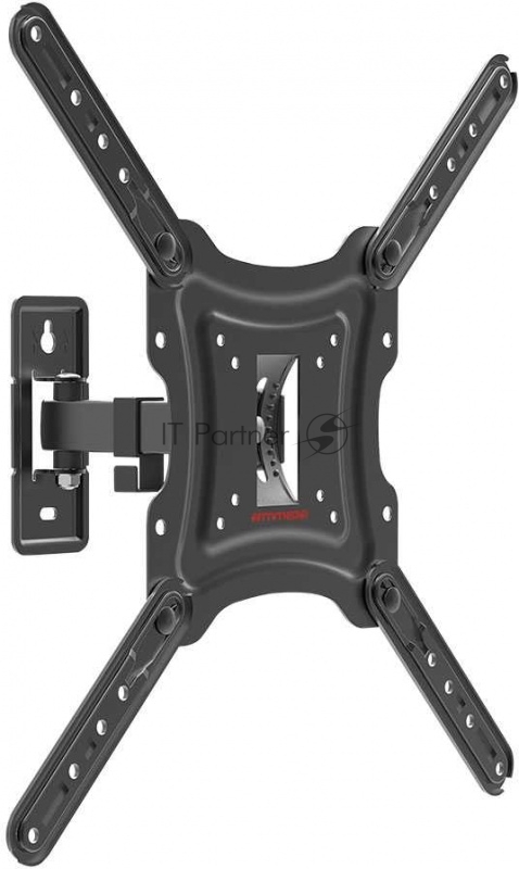 Кронштейн для телевизора Arm media LCD-403 new black 10 шт/уп. 26-55, max 30 кг. 4 ст св., нак. ±20°, пов. 180°, от ст. 65-180 мм., max VESA 400x400мм