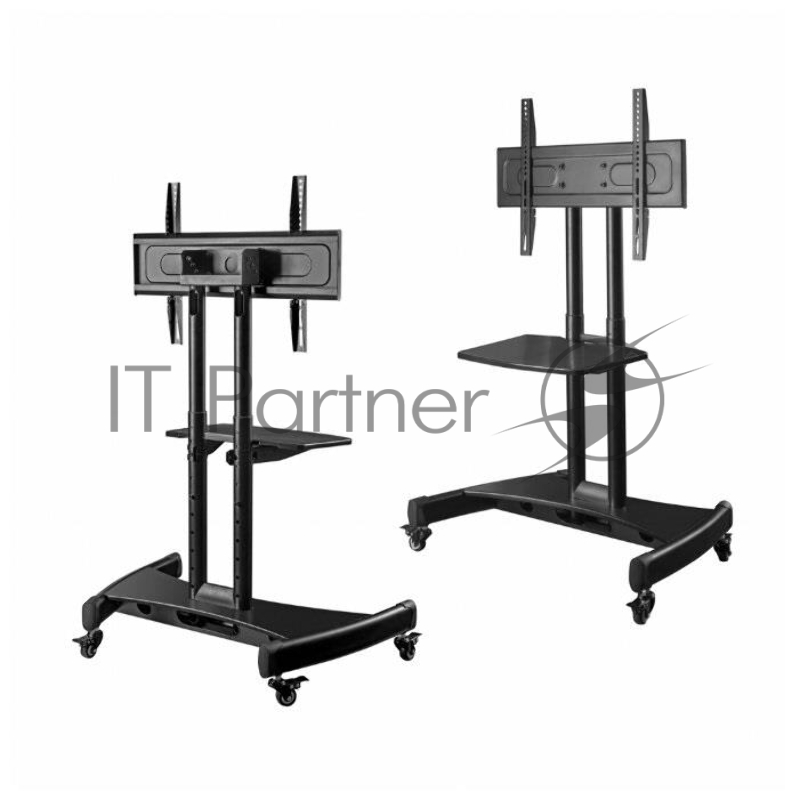 Стойка для телевизора с кронштейном ONKRON TS1330 32-65, мобильная, чёрная