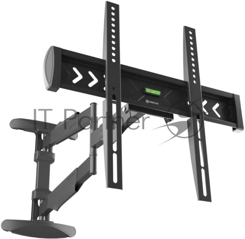 Кронштейн ONKRON NP47 для телевизора 40 - 75 наклонно-поворотный, черный