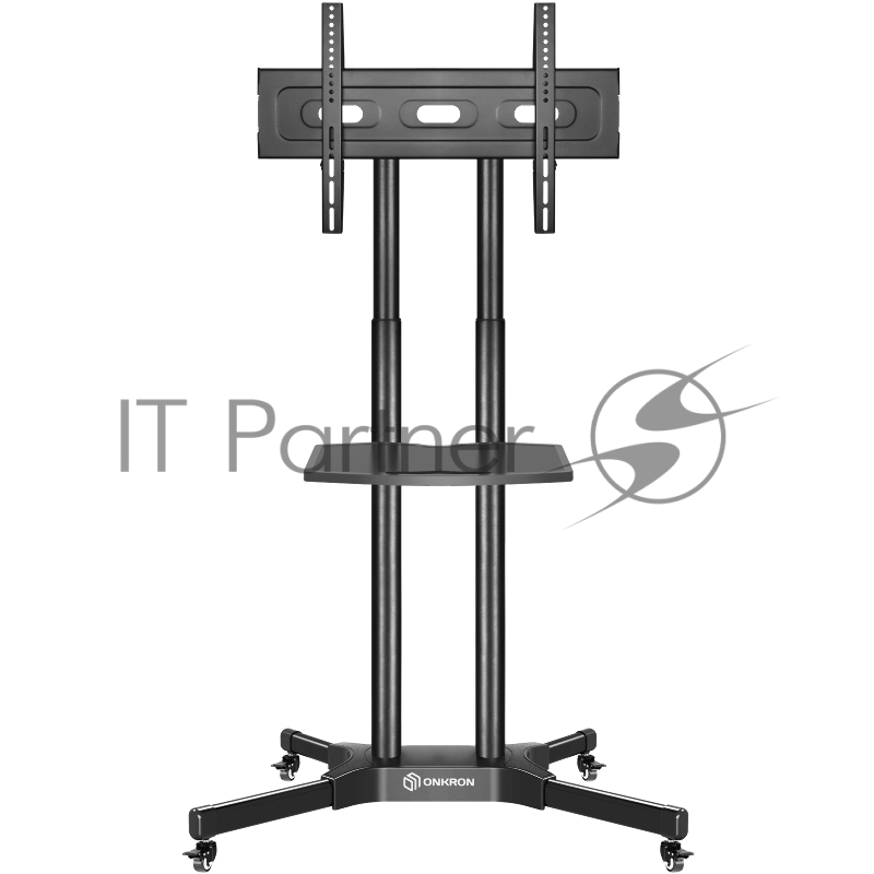 Стойка для телевизора Onkron TS1351 черный 40-65 макс.45.5кг напольный мобильный