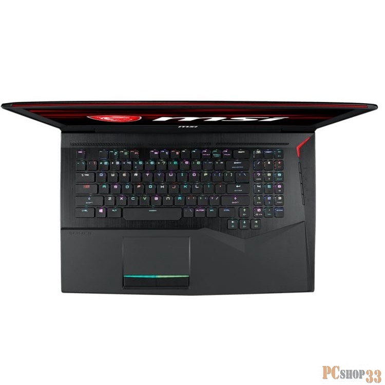 Ноутбук MSI GT75 Titan 8RG-281RU i9-8950HK (2.9)/32G/1T+512G SSD/17.3FHD AG 120Hz/NV GTX1080 8G/noO