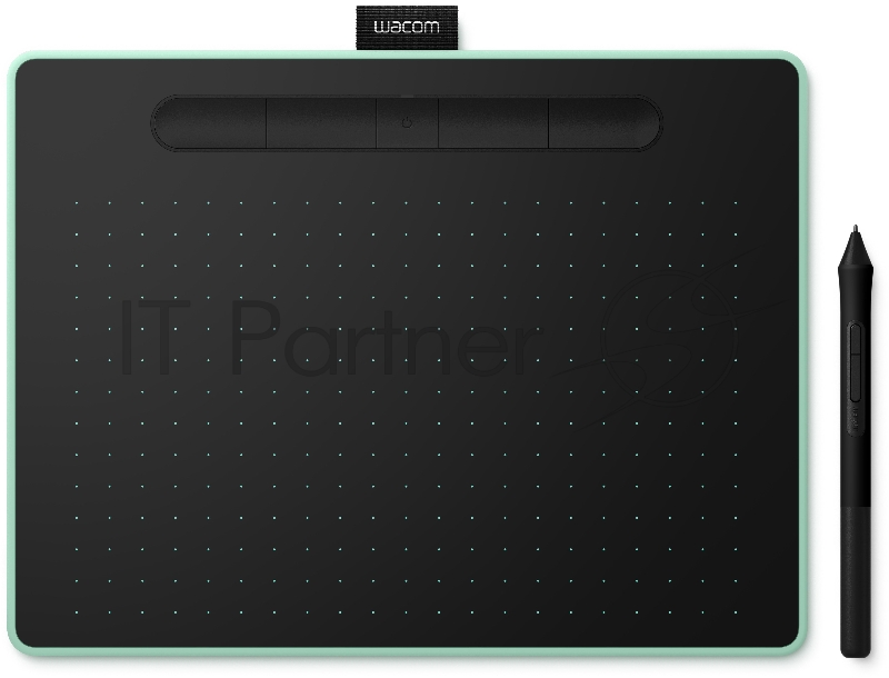 Планшет для рисования Wacom Intuos M Bluetooth CTL-6100WLE-N Bluetooth/USB фисташковый