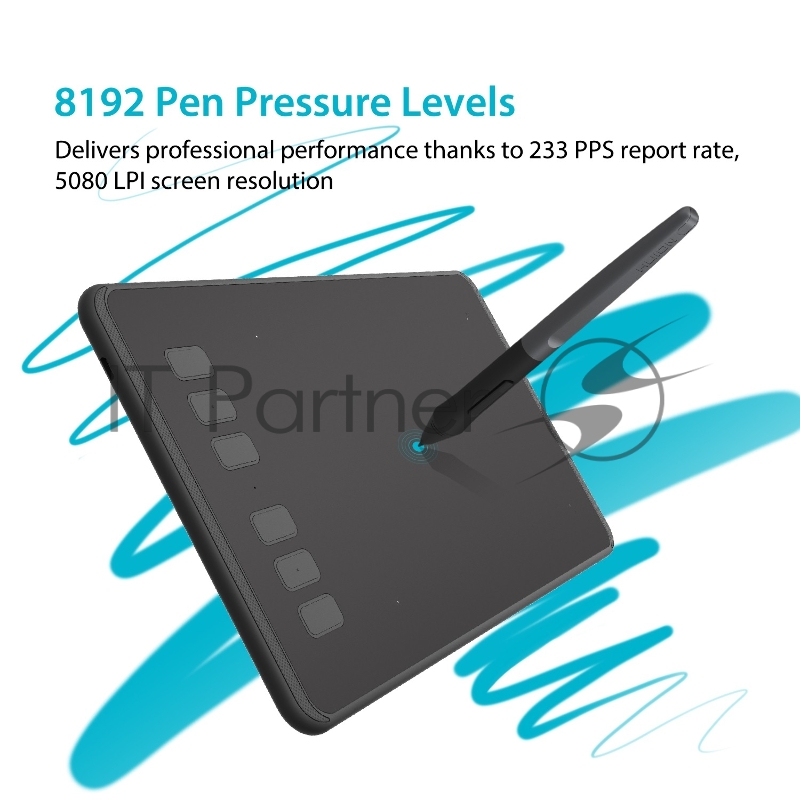 Графический планшет Huion INSPIROY H640P