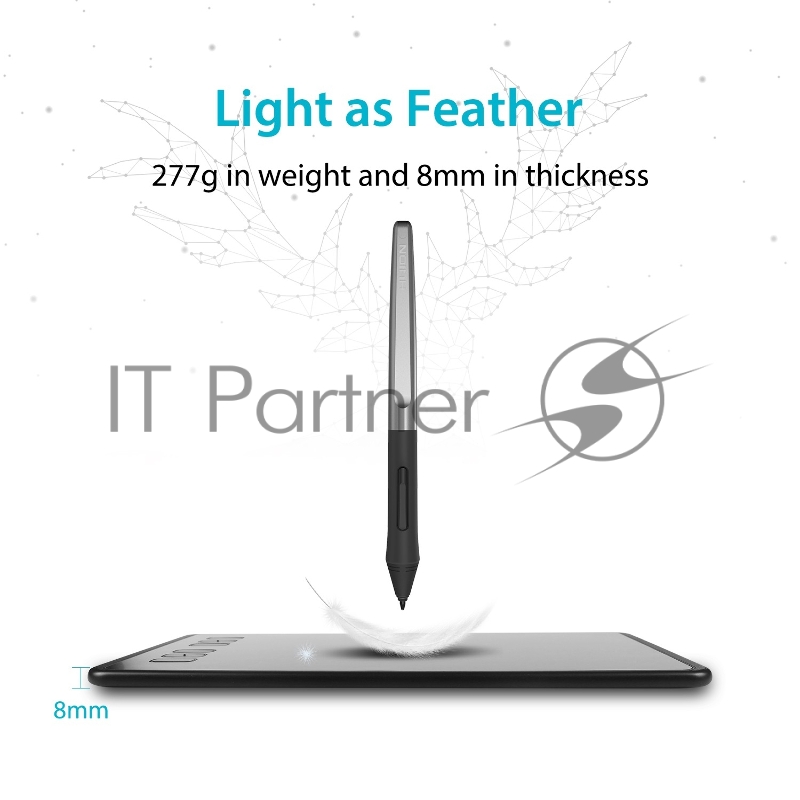 Графический планшет Huion INSPIROY H640P