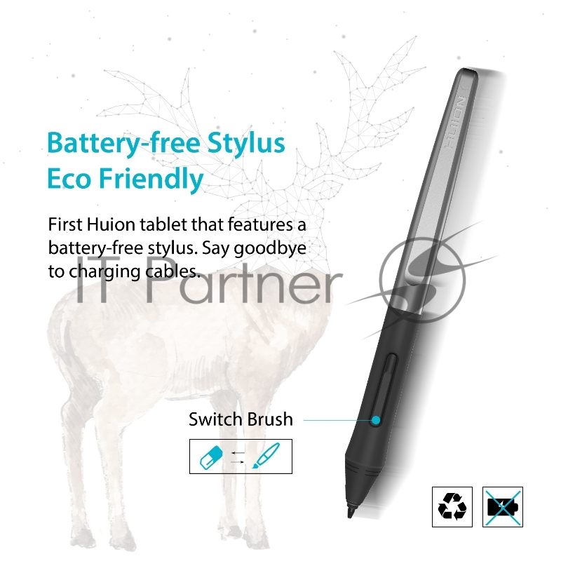 Графический планшет Huion INSPIROY H640P