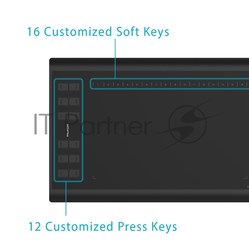 Графический планшет Huion INSPIROY H1060P