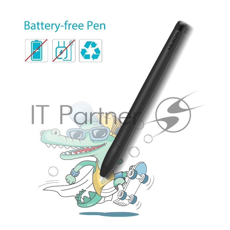 Планшет для рисования Huion H430P USB черный