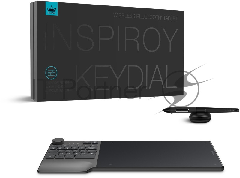 Графический планшет Huion Inspiroy Keydial KD200