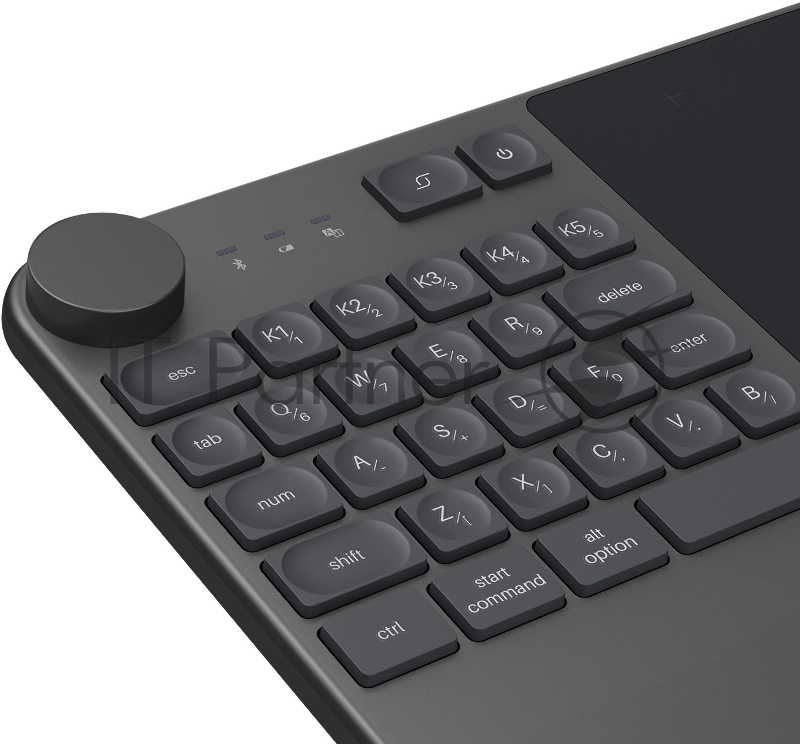 Графический планшет Huion Inspiroy Keydial KD200