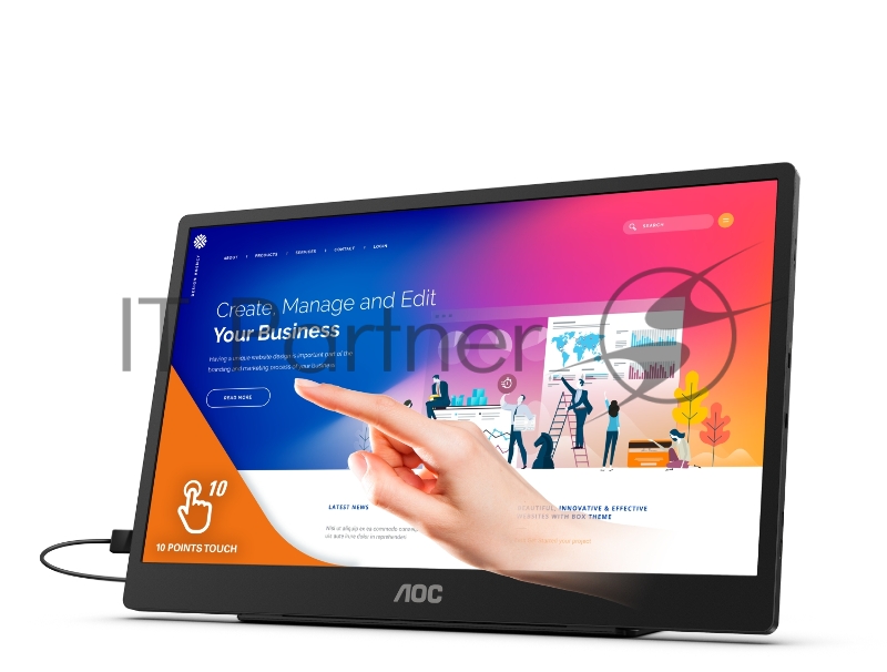 МОНИТОР 15.6 AOC 16T2