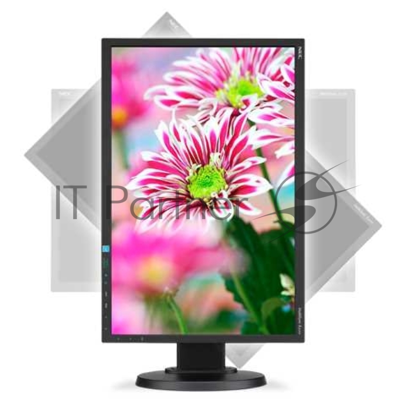 Монитор 22 Nec E223W-BK черный TN+film LED 5ms 16:10 DVI матовая HAS Pivot 250cd 1680x1050 D-Sub DisplayPort 720p