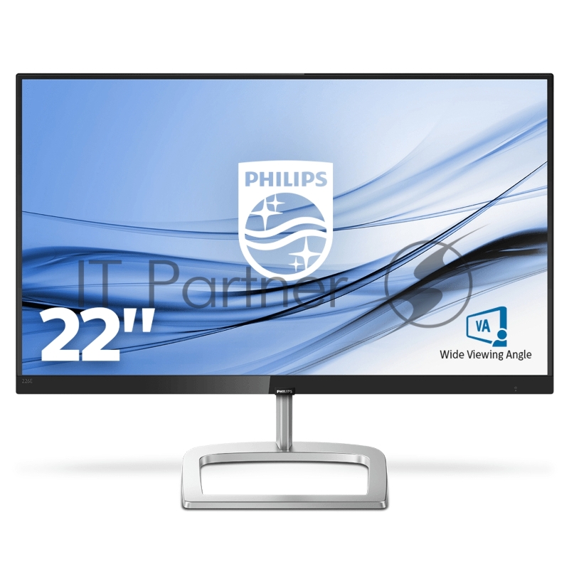 Монитор Philips 21.5 226E9QHAB (00/01) черный IPS LED 5ms 16:9 DVI HDMI матовая 20000000:1 250cd 1920x1080 D-Sub FHD 3.14кг