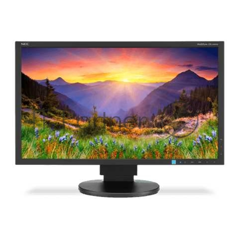 Монитор 23 Nec EA234WMi-BK Black {IPS,250cd/m2,1000:1,6 ms,1920x1080,178/178,Hight adj.:130Tilt,PivotD-Sub,HDMI,D hub, Internal PS, 1+1W Audio,TCO6)}
