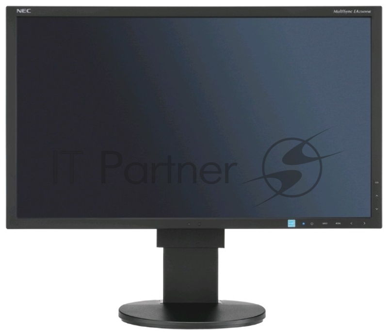 Монитор 23 Nec EA234WMi-BK Black {IPS,250cd/m2,1000:1,6 ms,1920x1080,178/178,Hight adj.:130Tilt,PivotD-Sub,HDMI,D hub, Internal PS, 1+1W Audio,TCO6)}