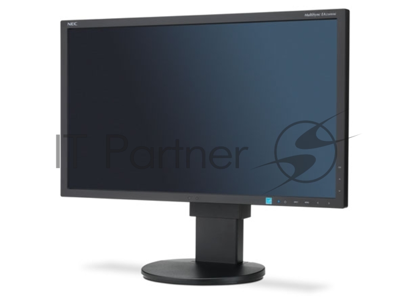 Монитор 23 Nec EA234WMi-BK Black {IPS,250cd/m2,1000:1,6 ms,1920x1080,178/178,Hight adj.:130Tilt,PivotD-Sub,HDMI,D hub, Internal PS, 1+1W Audio,TCO6)}