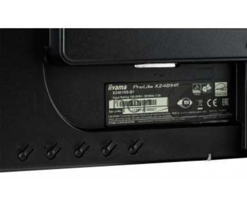 Монитор Iiyama 23.6 X2481HS-B1 черный VA LED 6ms 16:9 DVI HDMI M/M матовая 250cd 178гр/178гр 1920x1080 D-Sub FHD 3.7кг