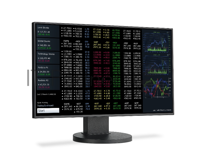 Монитор NEC 24 EX241UN-BK monitor,Black(IPS,250cd/m2,100 adj:110,Swiv,Tilt,PivotD-sub, HDMI, Displ.Port TCO6)
