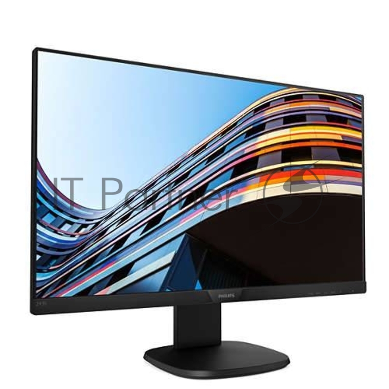 МОНИТОР 23.8 PHILIPS 243S7EYMB/00 Black с поворотом экрана (IPS, LED, 1920x1080, 5 ms, 178°/178°, 250 cd/m, 20M:1, +DisplayPort, +MM)