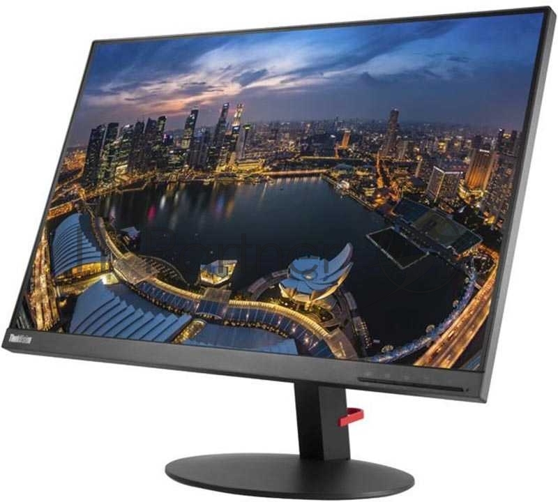 Монитор Lenovo ThinkVision Monitor T24d-10 24 16:10 IPS, LED 1920x1200 6ms 1000:1 300 178/178 VGA/N/HDMI1.4/DP1.2/Tilt, swivel, lift, USB 3.0 Hub