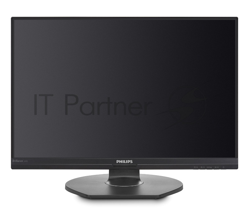 Монитор23.8 PHILIPS 241B7QUPBEB/00 Black с поворотом экрана (IPS, LED, 1920x1080, 5 ms, 178°/178°, 250 cd/m, 20M:1, +HDMI, +DisplayPort, +USB-C, +RJ45, +MM)